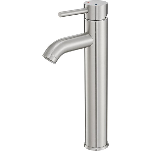 VOTON Bathroom Sink Faucet Chrome Tall Bathroom Faucets Single Handle One Hole - Picture 1 of 12